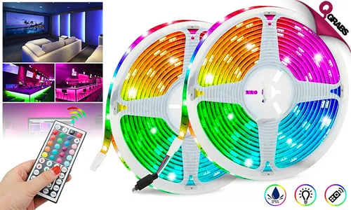 10-Meter RGB Strip Light + 44-Key Remote!